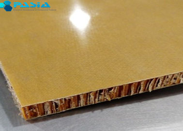 Porcellana I pannelli del favo di Aramid della resina fenolica per l'yacht murano/peso del soffitto 40g/M2 fornitore